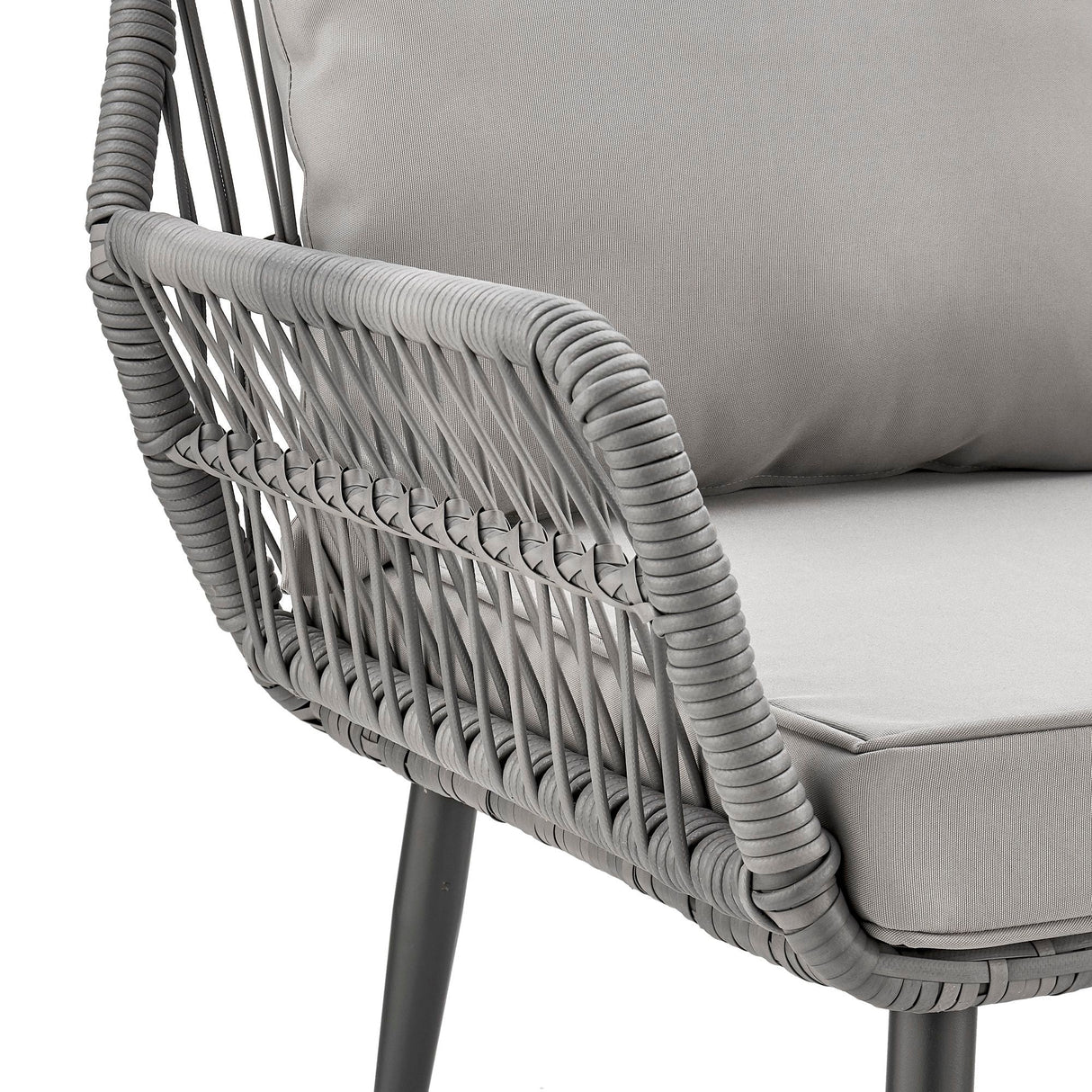 Cannes - 3 Piece Outdoor Patio Conversation Set