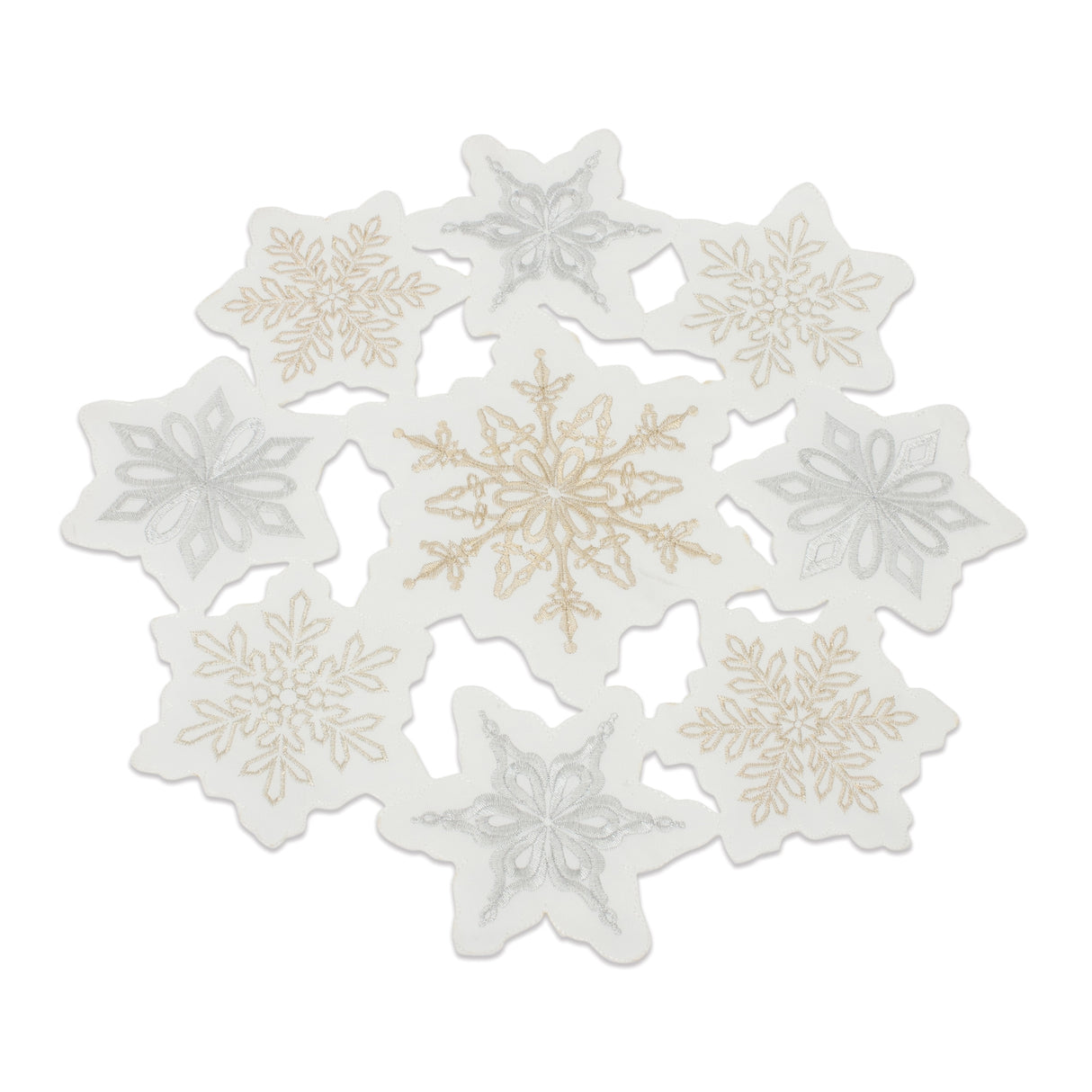 Embroidered-Snowflake-Doily-(Set-of-3)-Table-Runners