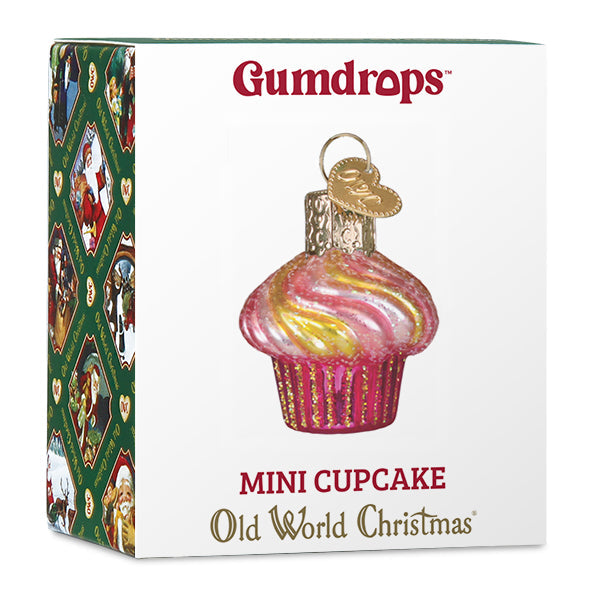 Mini Cupcake Ornament by Old World Christmas