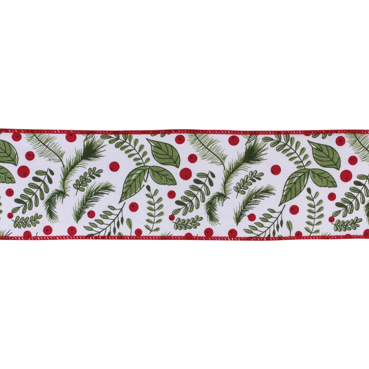 Holiday Foliage Ribbon 4" x 10 yds.