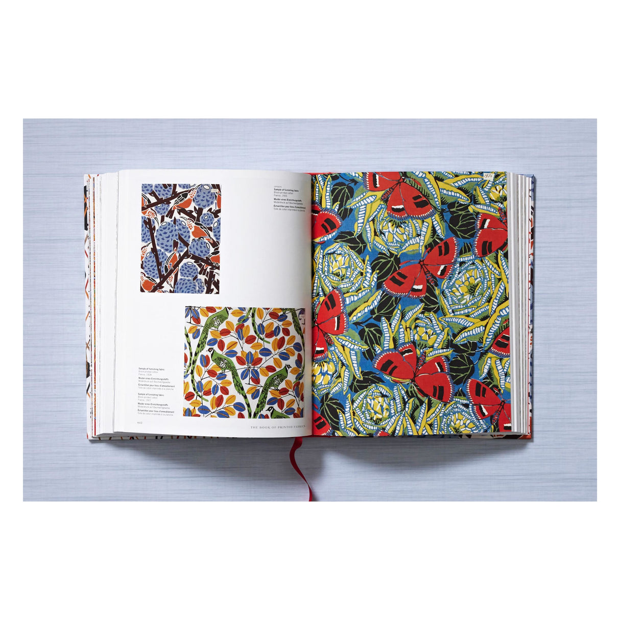 The Book of Printed Fabrics. From the 16th century until today (German, French, English)