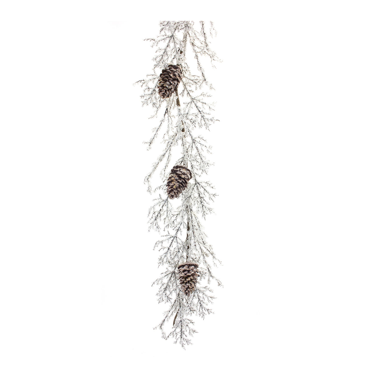 Iced-Twig-Garland-with-Pinecones-5'L-Christmas-Decor