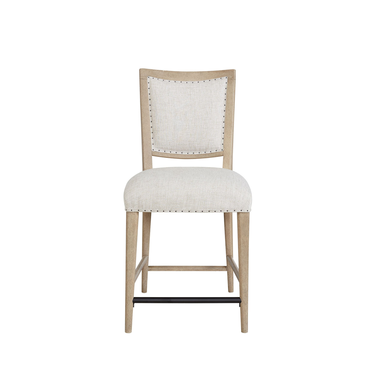 Counter Stool in Sand Colored Finish, Set of 2