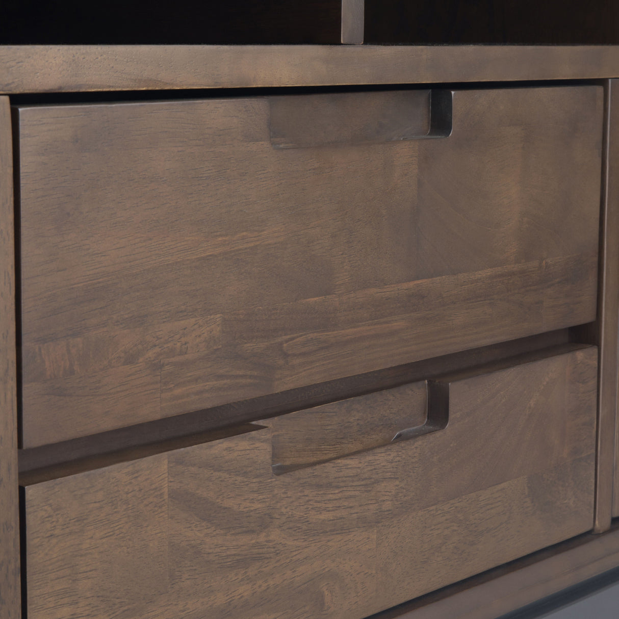 Banting - Wide TV Stand - Walnut Brown