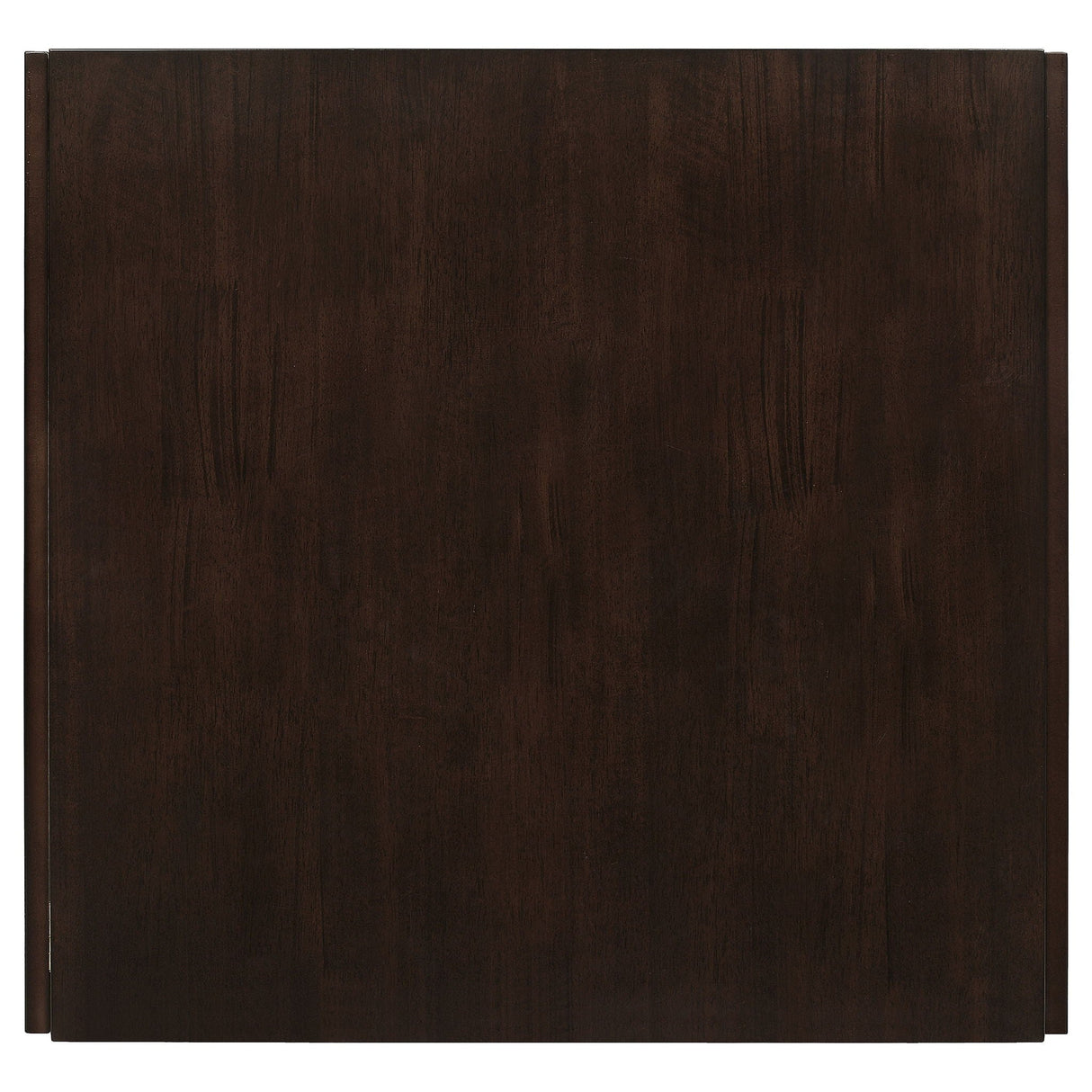 Dining Table With Drop Extension Leaf Table With Foldable Ends For Compact Spaces - Brown