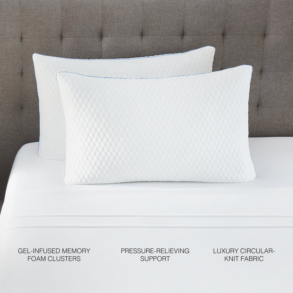 Restonic ComfortCare Hybrid Plush Mattress + 12-Piece Comfort Bedding Pack
