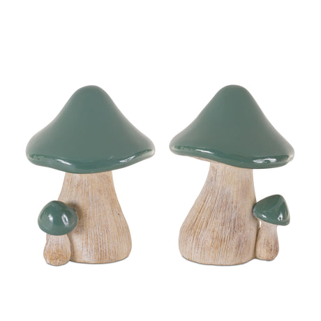 Garden-Mushroom-Decor-(Set-of-2)-Decorative-Objects