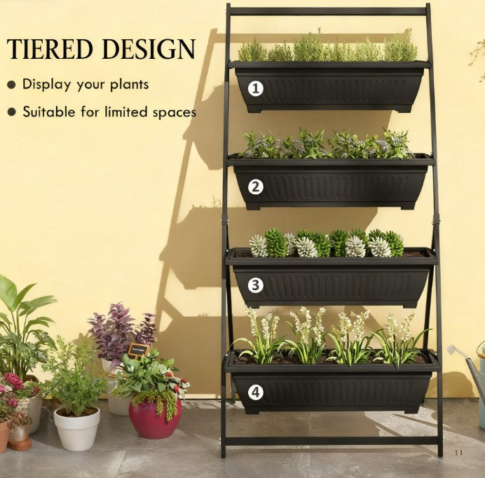 4-Tier Vertical Raised Garden Planter