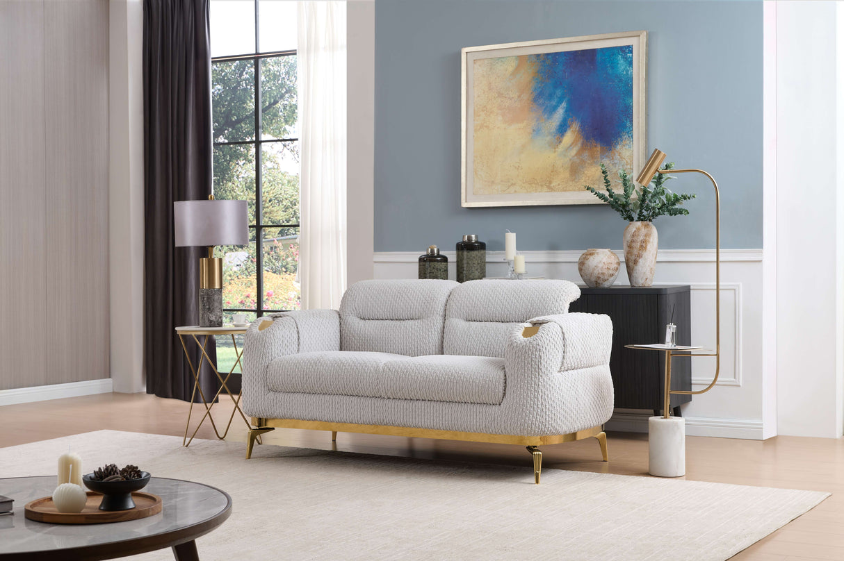 Zoe Modern Style 2PC Living Room Set