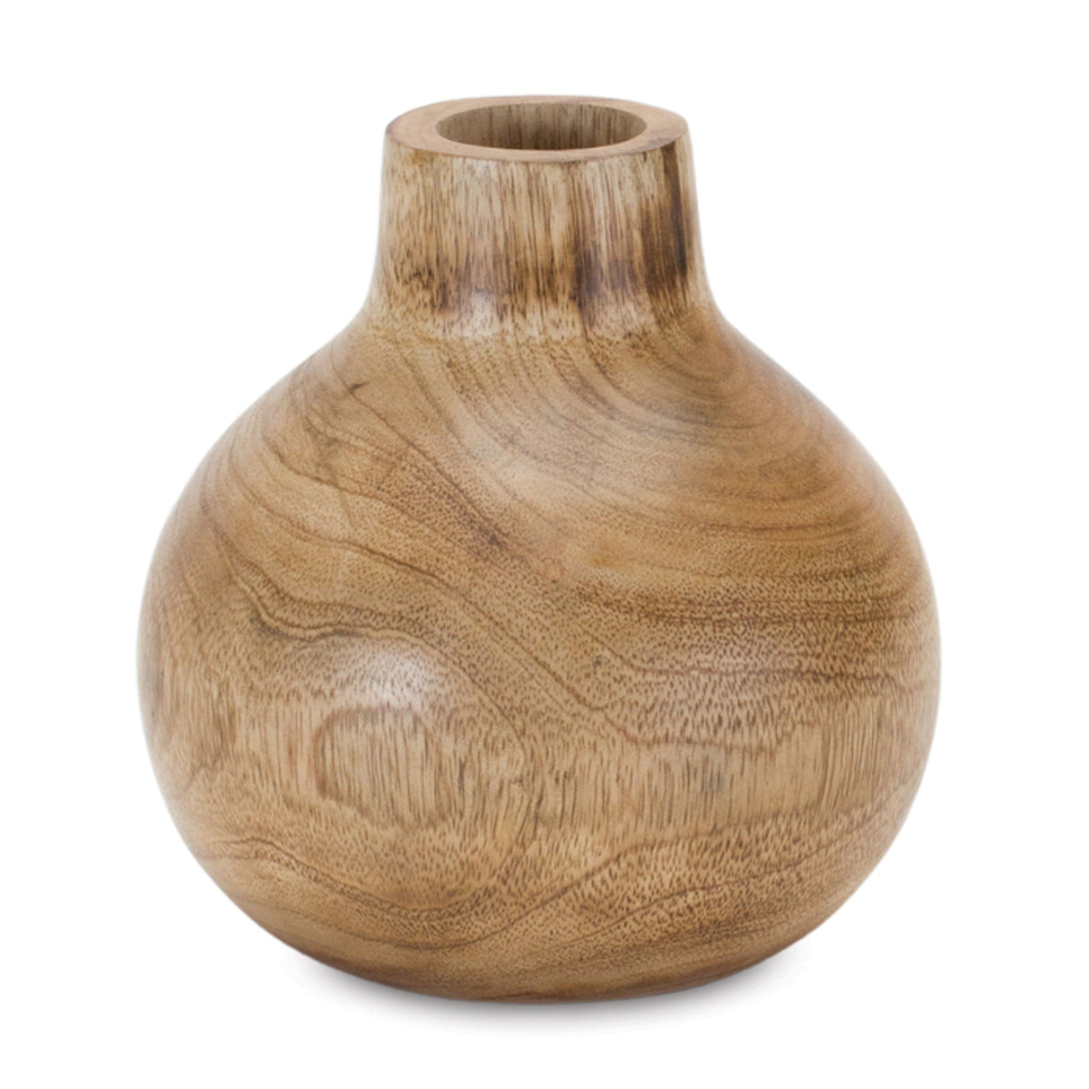 Natural Wood Bud Vase (Set of 3)