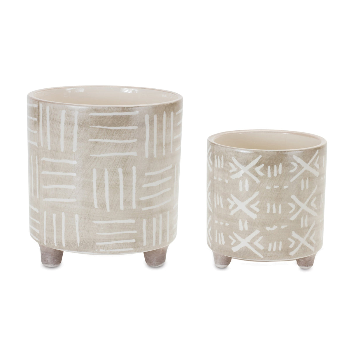 Footed-Stone-Planter-(Set-of-2)-Pots-&-Planters