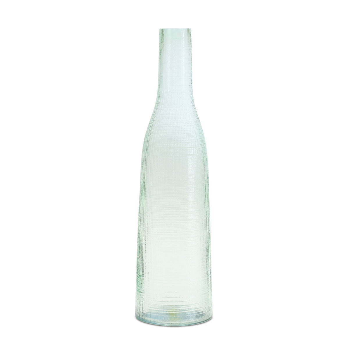 Green-glass-bottle-vase-(set-of-4)-Vases
