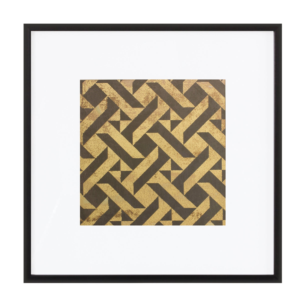 Framed Art Deco Geometric Print (Set of 4)