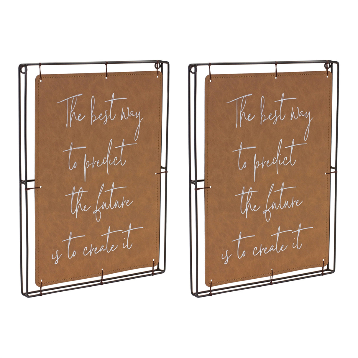 Create the future wall frame (set of 2)