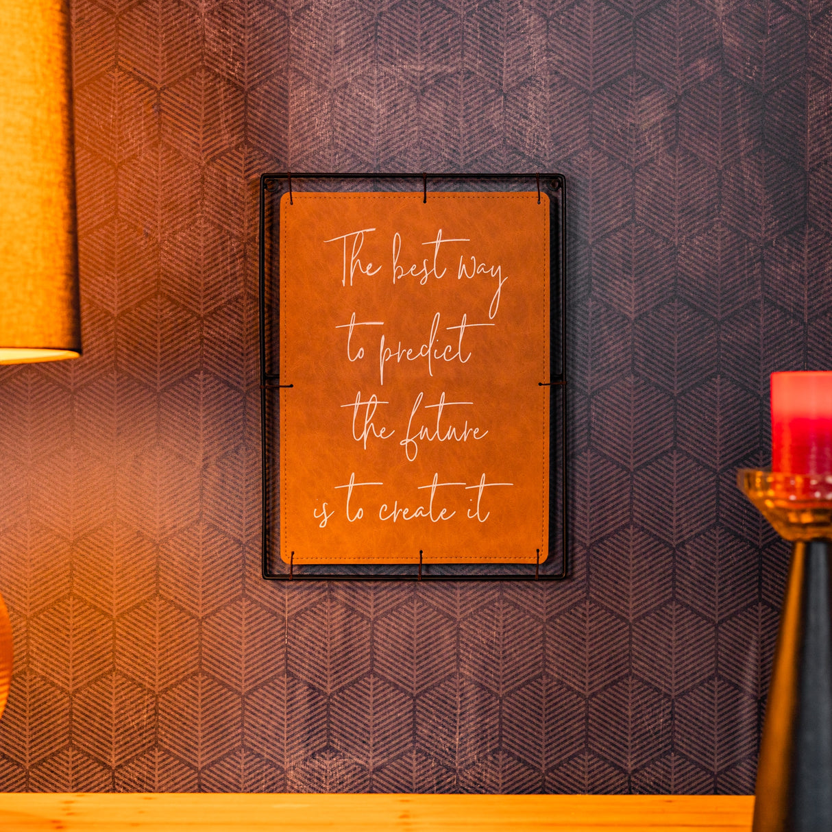 Create the future wall frame (set of 2)