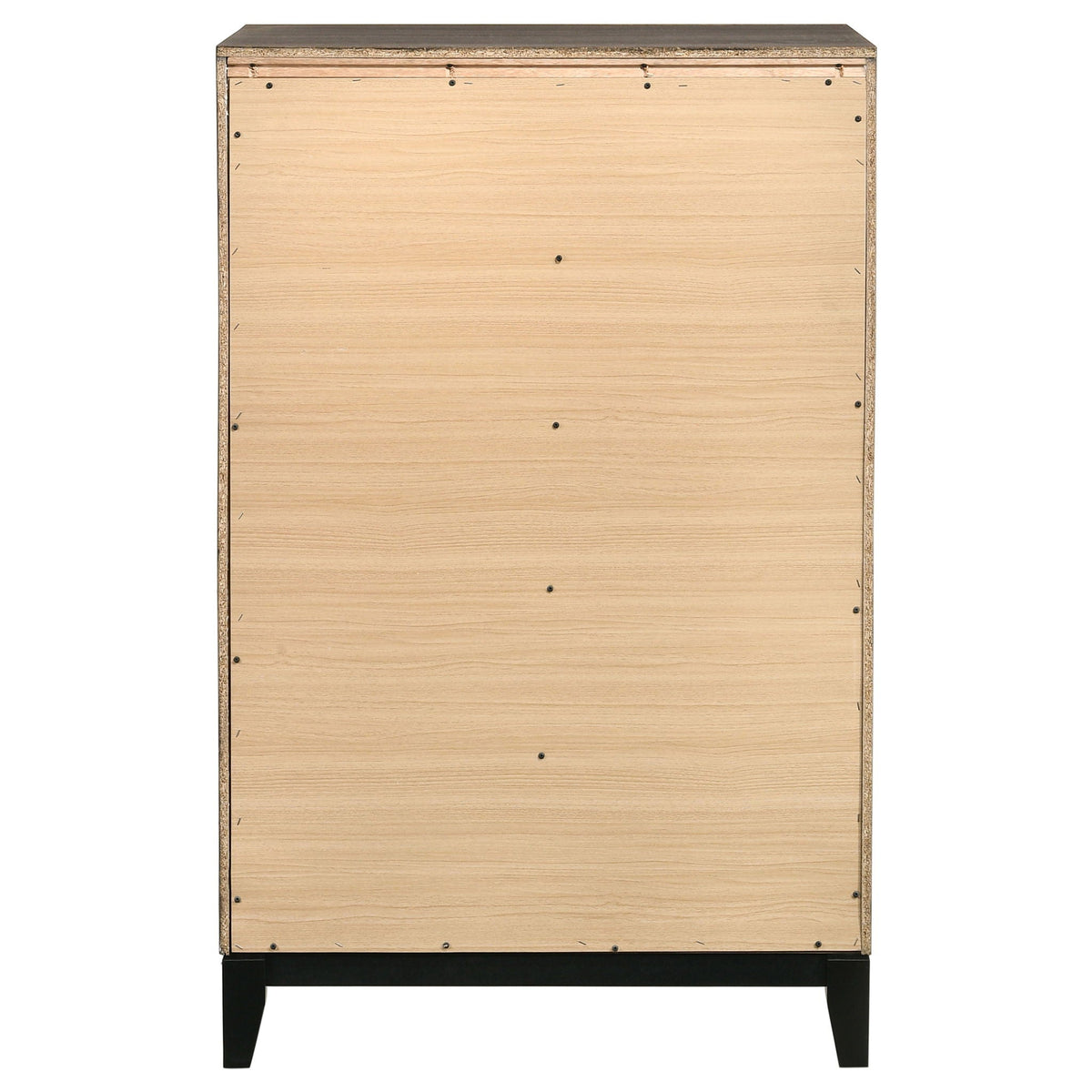 Gregory - 5 Drawer Chest - Smoke Gray