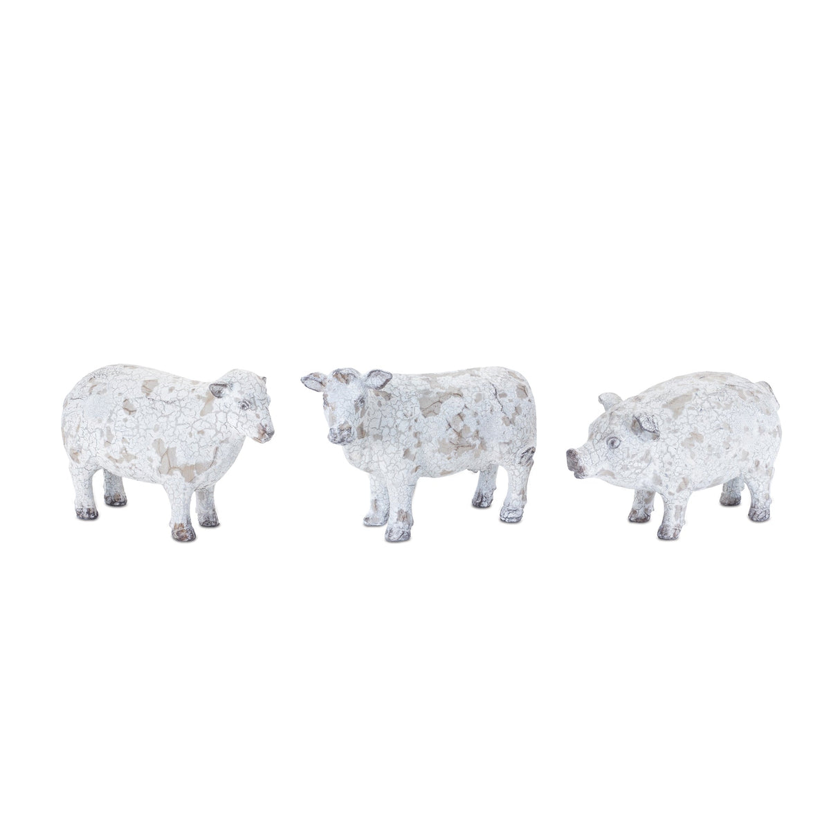 Distressed-farm-animal-figurine-(set-of-3)-Figurines