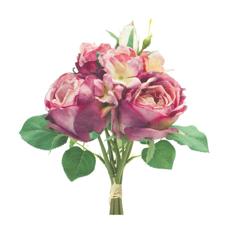 Rose-Bundle-(Set-of-6)-Artificial-Flowering-Plants