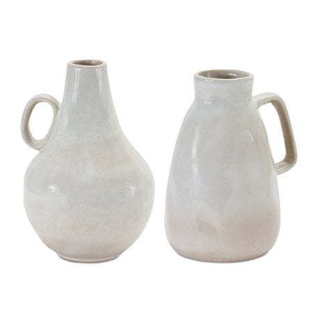 Ceramic-jug-vase-(set-of-2)-Vases