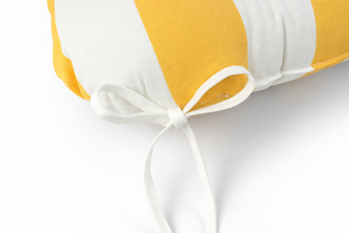 Outdoor Chair Cushions Set of 2 - 19 x 19 x 4 Inch Tufted Seat Cushions