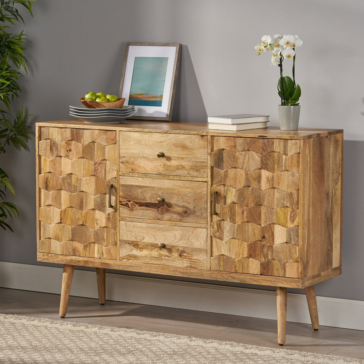 3 Drawer Sideboard