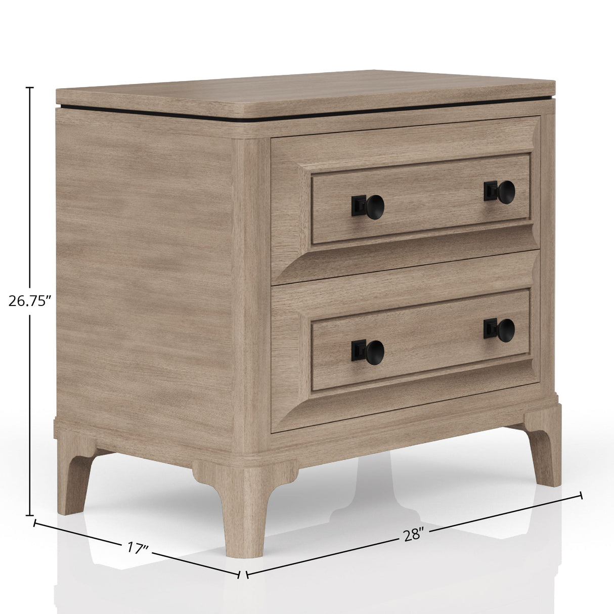 Avendale 2-Drawer Nightstand