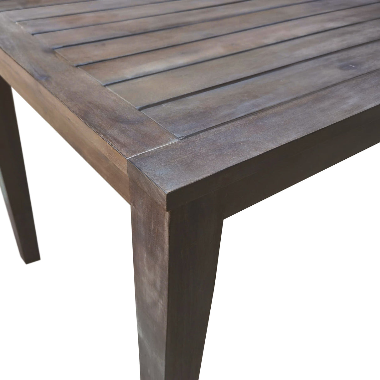 7 Pieces Acacia Wood Outdoor Dining Set with Cushions