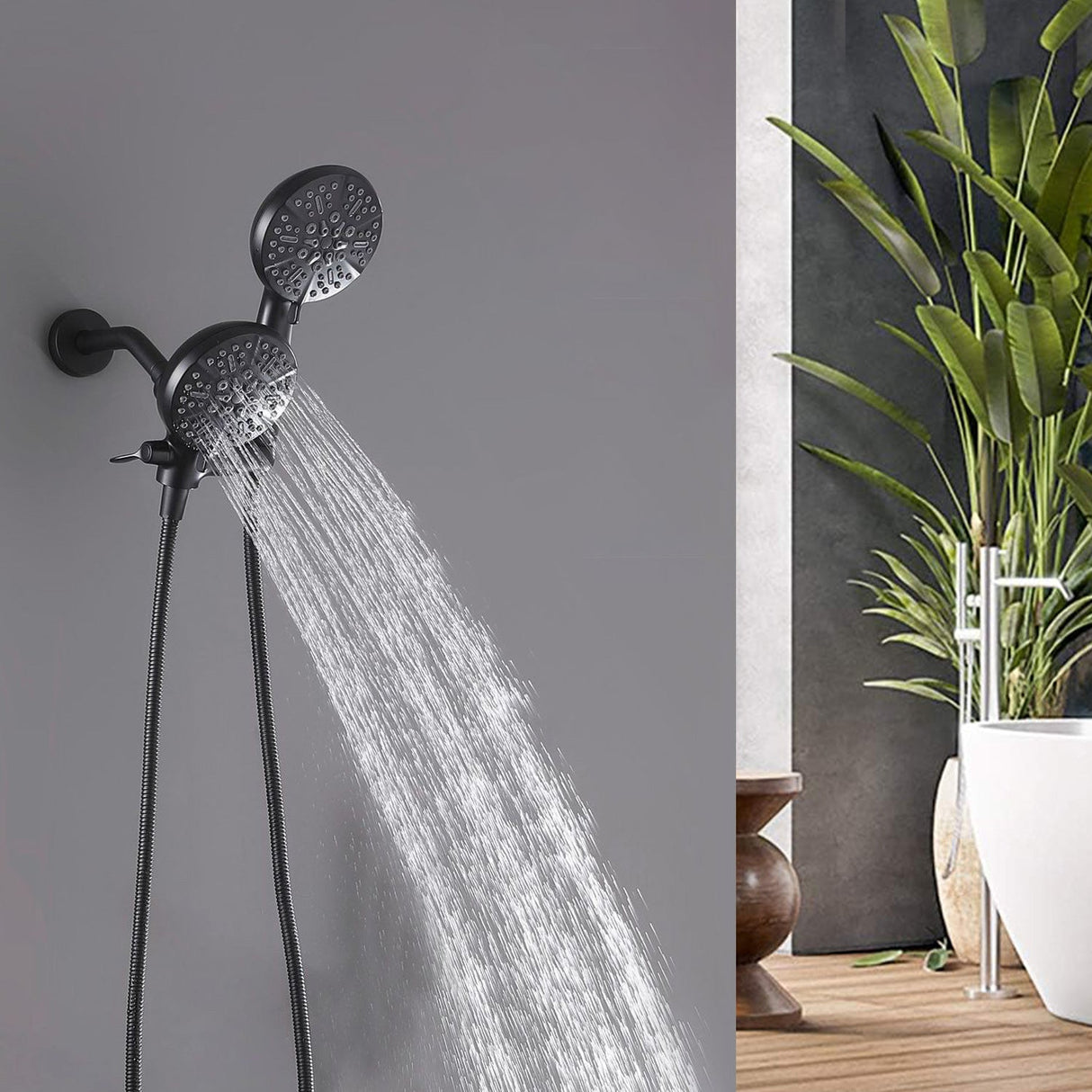 High Pressure 3-Way Rainfall Combo Showerhead