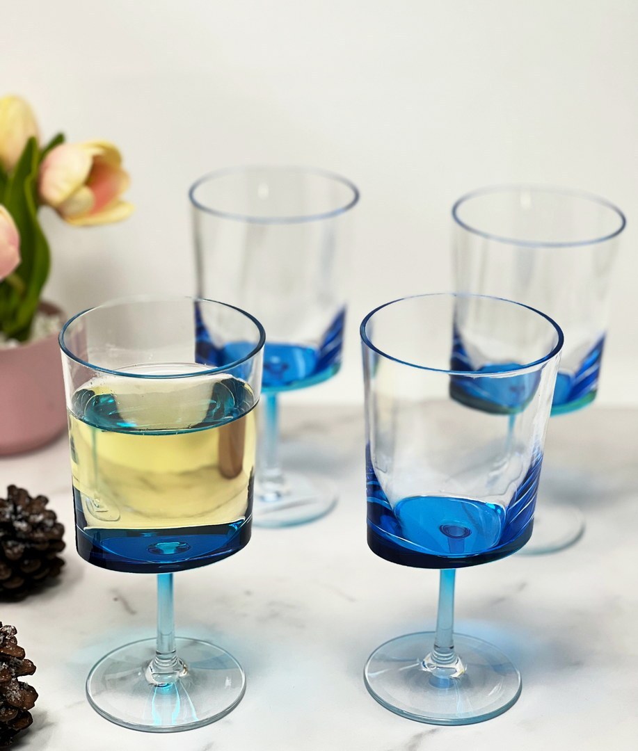 Oval-Halo-Plastic-Wine-Glasses-Set-of-4-(12oz),-BPA-Free-Acrylic-Wine-Glass-Set-Drinkware