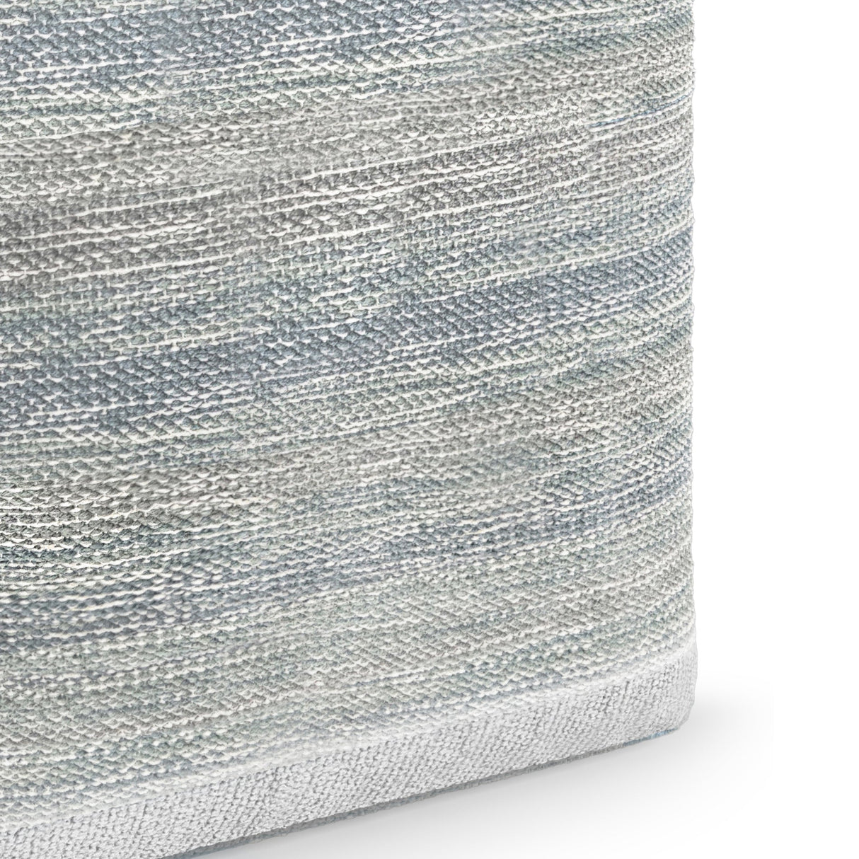 Naya Cube Pouf - Blue Melange