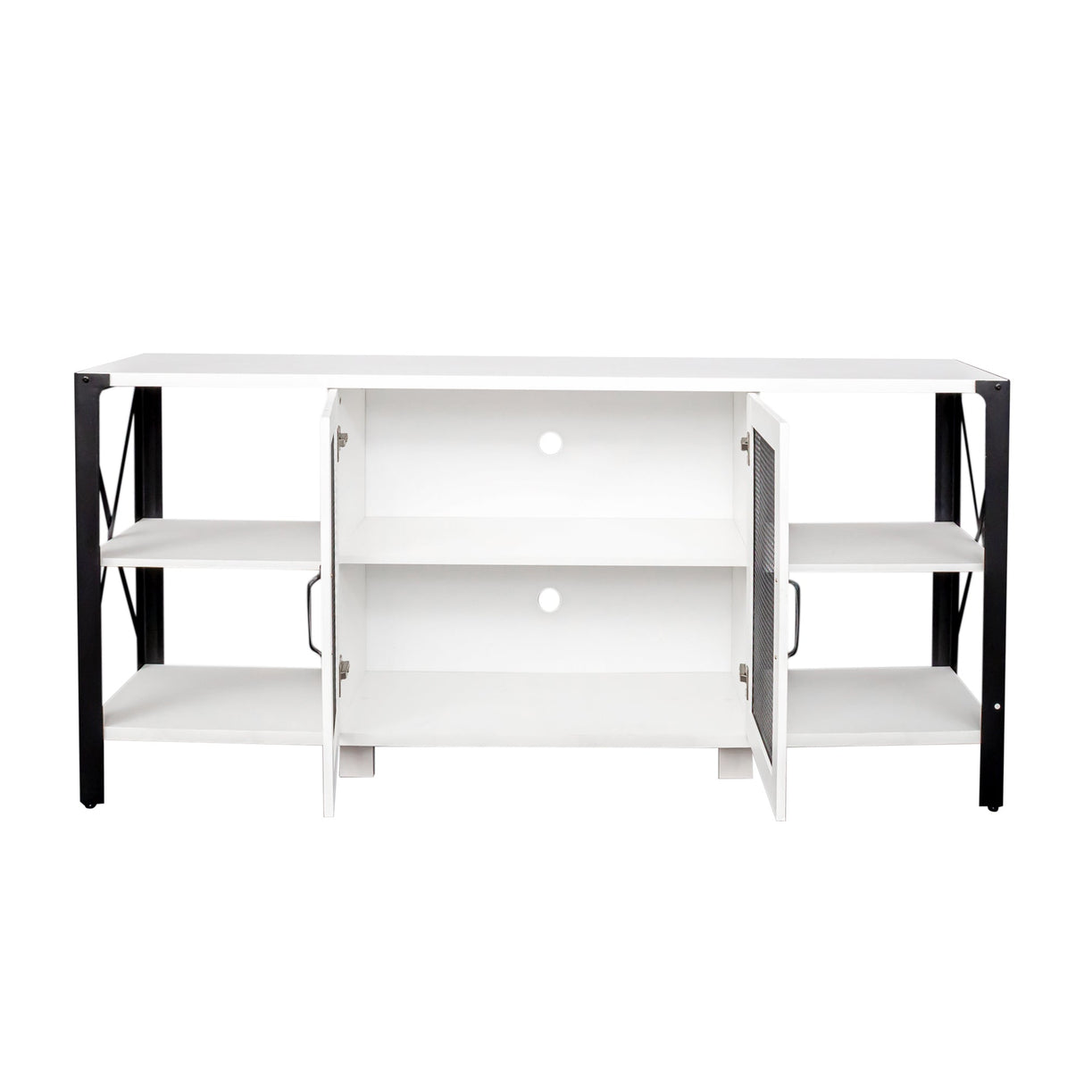 Industrial TV Stand for Living Room and Bedroom