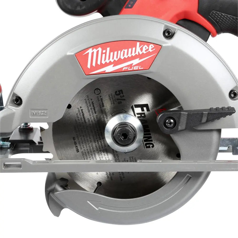 Open Box - Milwaukee 2530-20 M12 Fuel 5-3/8" Circular Saw - Tool Only