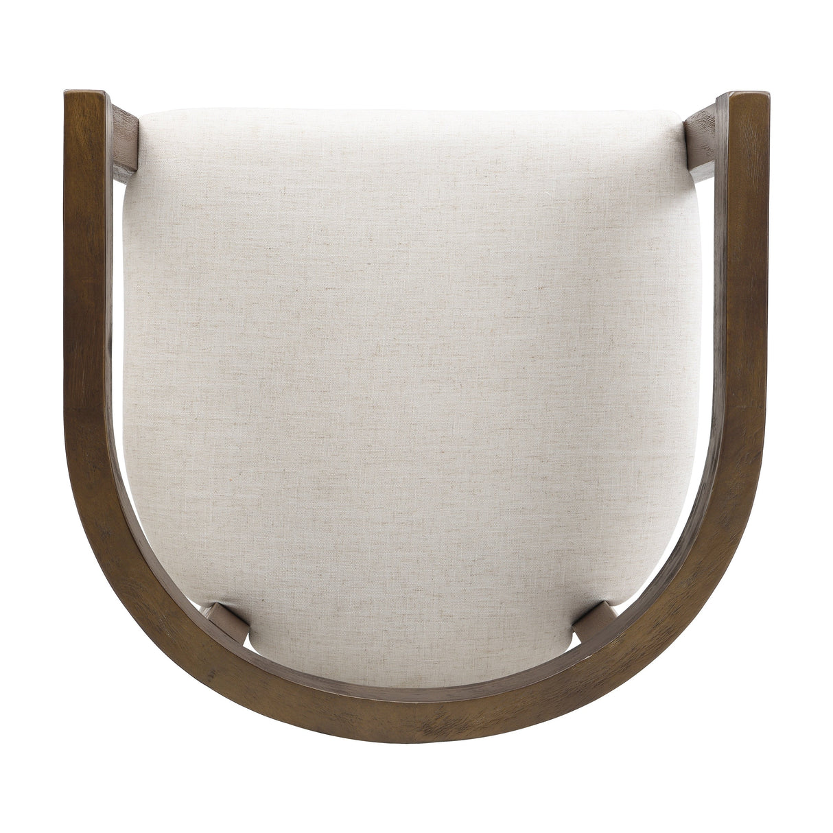 Modern Rubberwood Counter Stool Set with Upholstered Seats