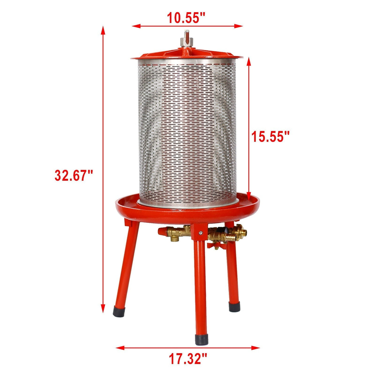 Hydraulic Fruit Wine Apple Press 5.3 Gallon / 20L
