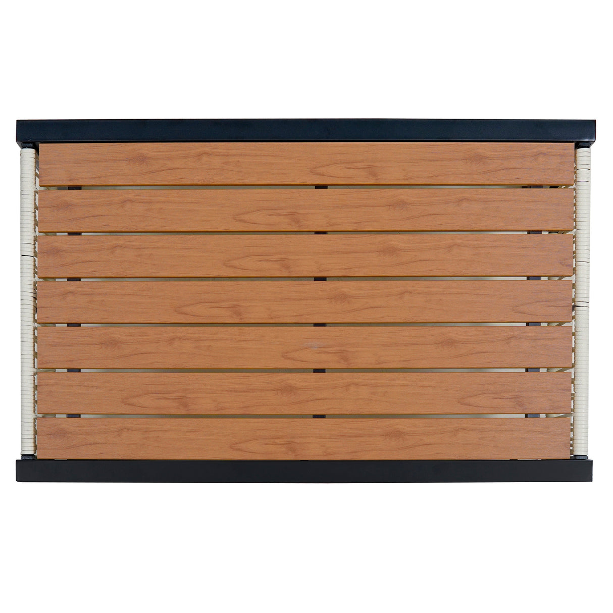 U_Style Multi-person Outdoor Iron Sofa Set with Table