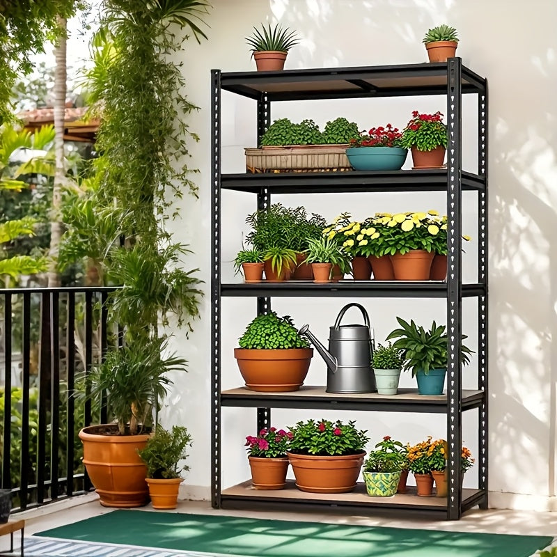 Heavy Duty Garage Shelving Unit Moktan Sabai 5 Tier Metal Storage Rack 2000lb