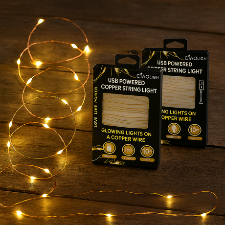 2-Pack-10-Ft-USB-Powered-Indoor/Outdoor-LED-Copper-Wire-String-Light-LED-Copper-Wire-String-Light
