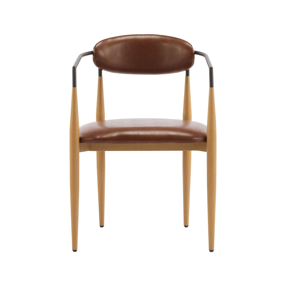 Fielding Mid-Century Modern Dining Chair, Set of 2