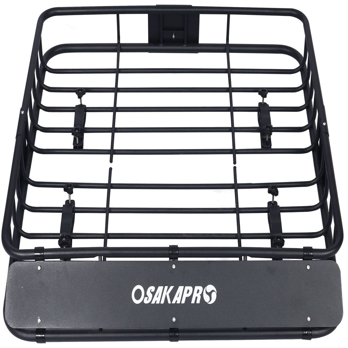 Motoring Rooftop Cargo Carrier Basket Steel Universal Fit Roof Rack
