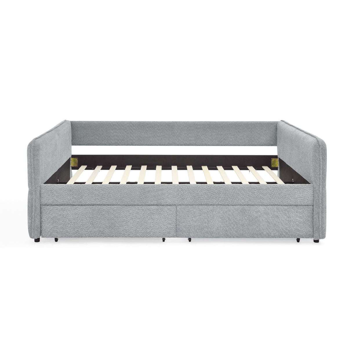 Upholstered Daybed & 2 Drawers