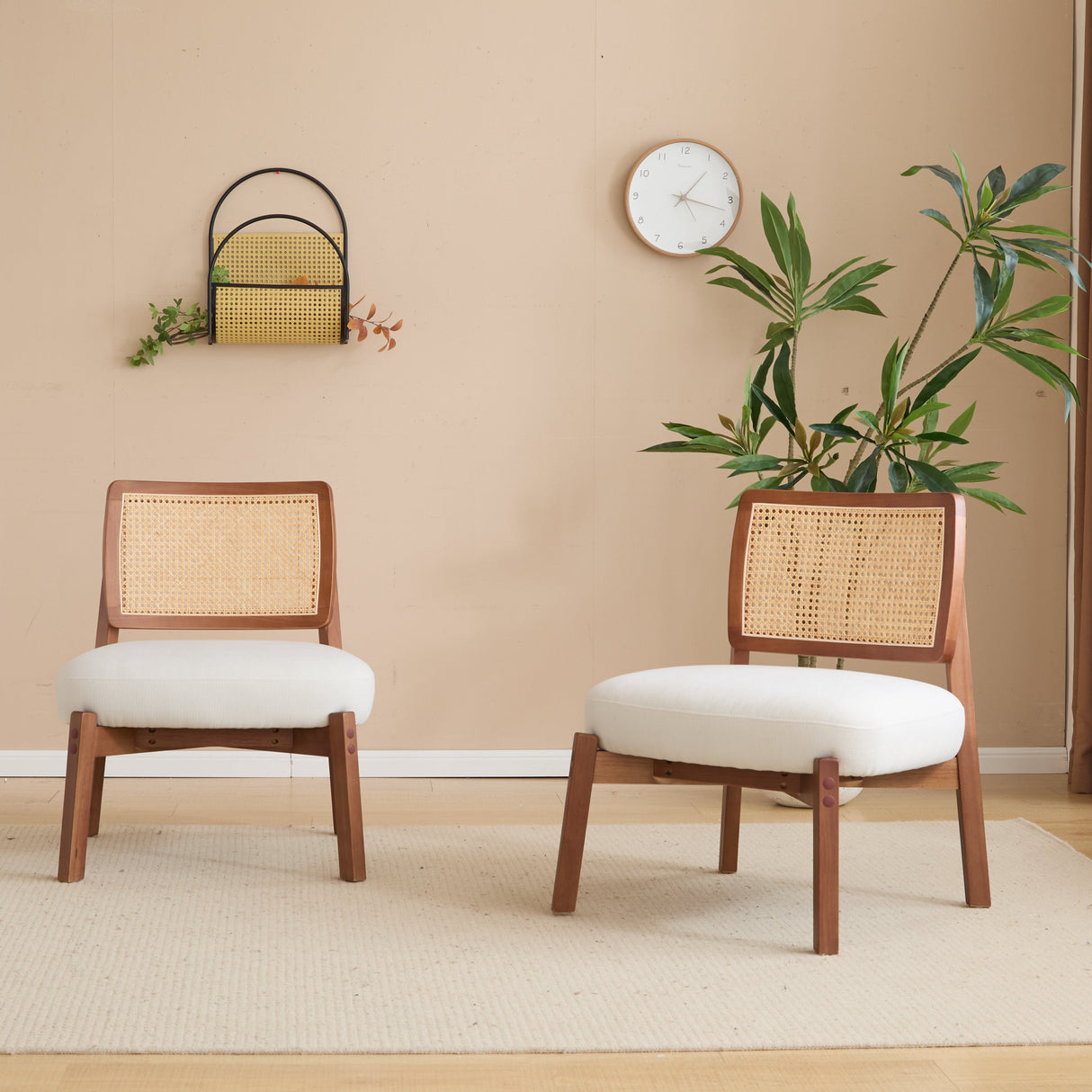 Modern Beige Lounge Chair