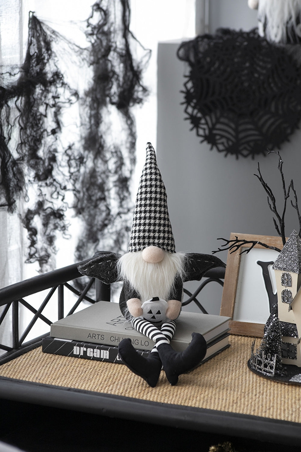 23.5" Whimsical Standing Ghost Gnome