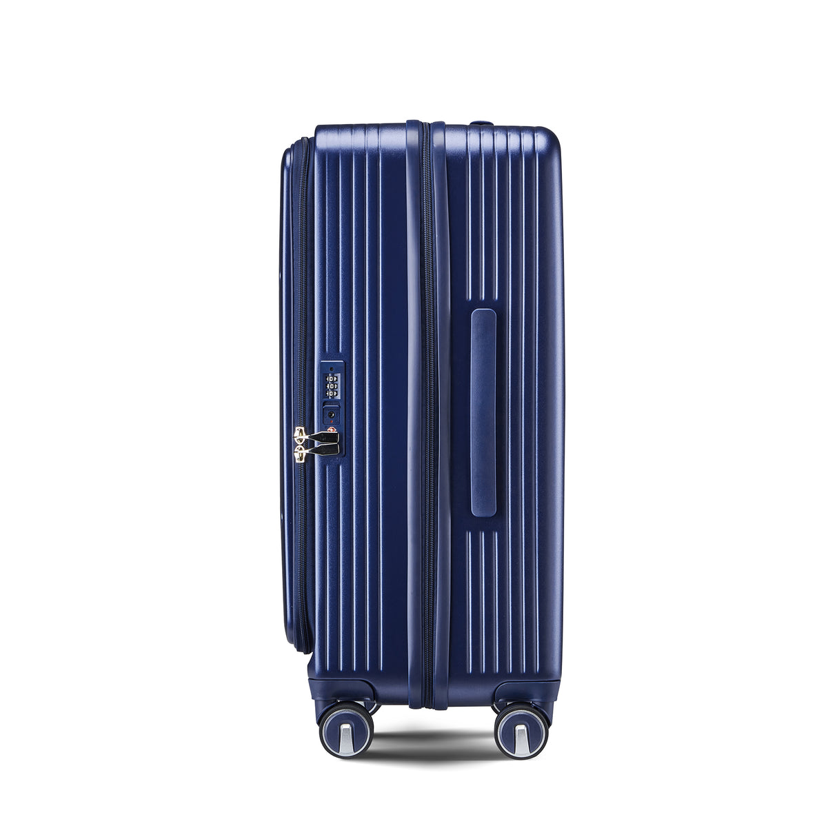 3 Piece, Expandable Carry On Luggage with TSA Lock -Hard Shell and Lightweight Suitcase with Front Pocket and Spinner Wheels