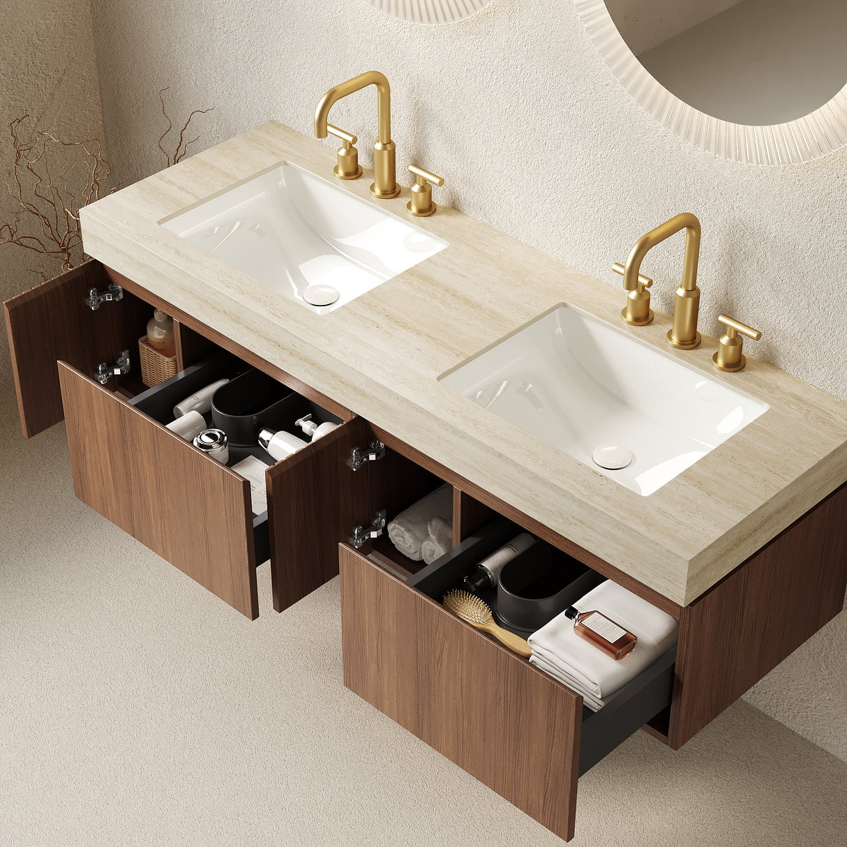 MURI 60" Bathroom Vanity & Sink