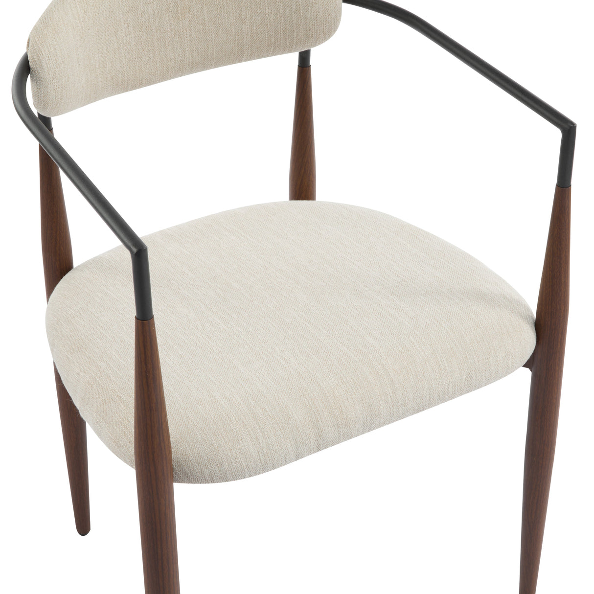 Fielding Mid-Century Modern Dining Chair, Set of 2