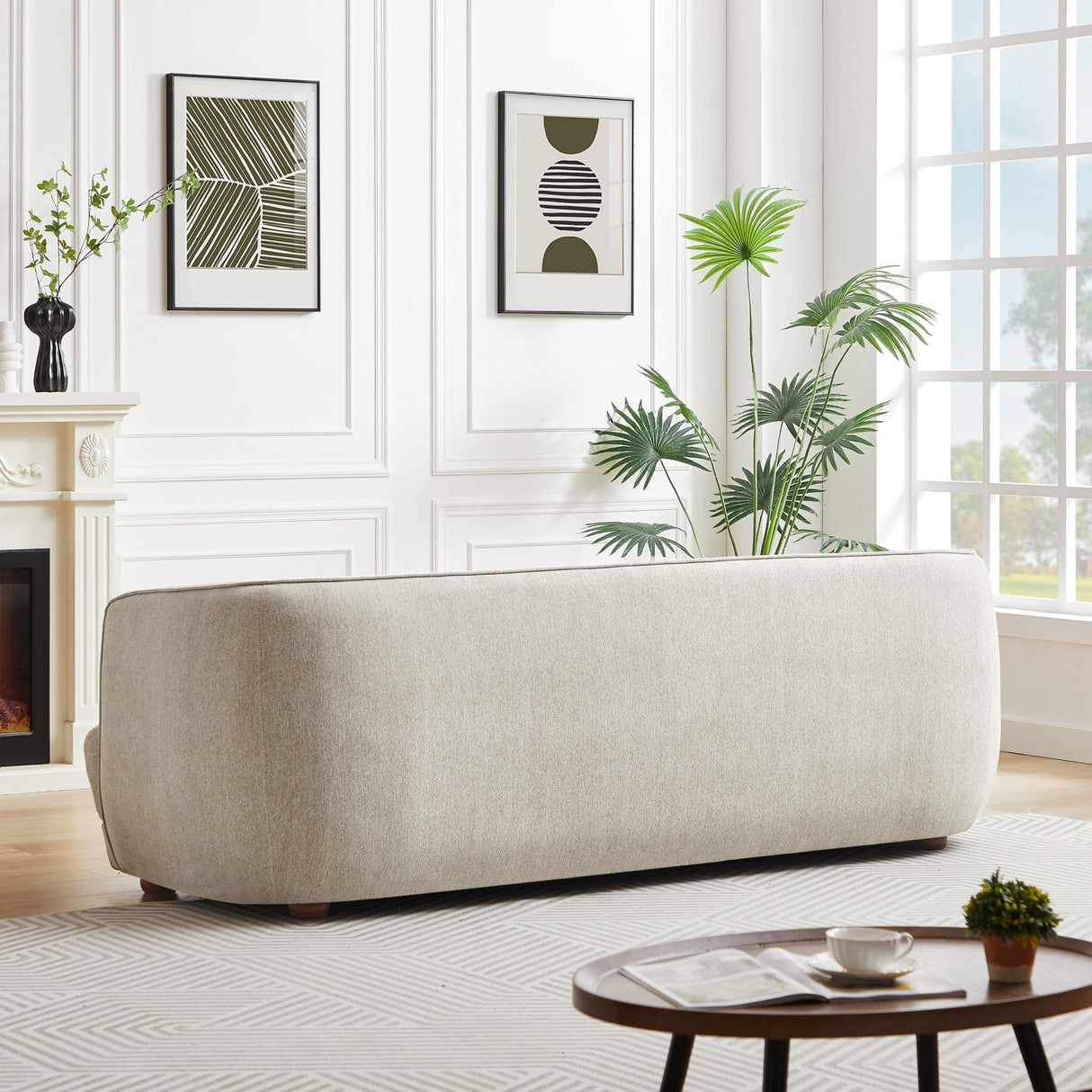 Larisa Mid Century Modern Sofa