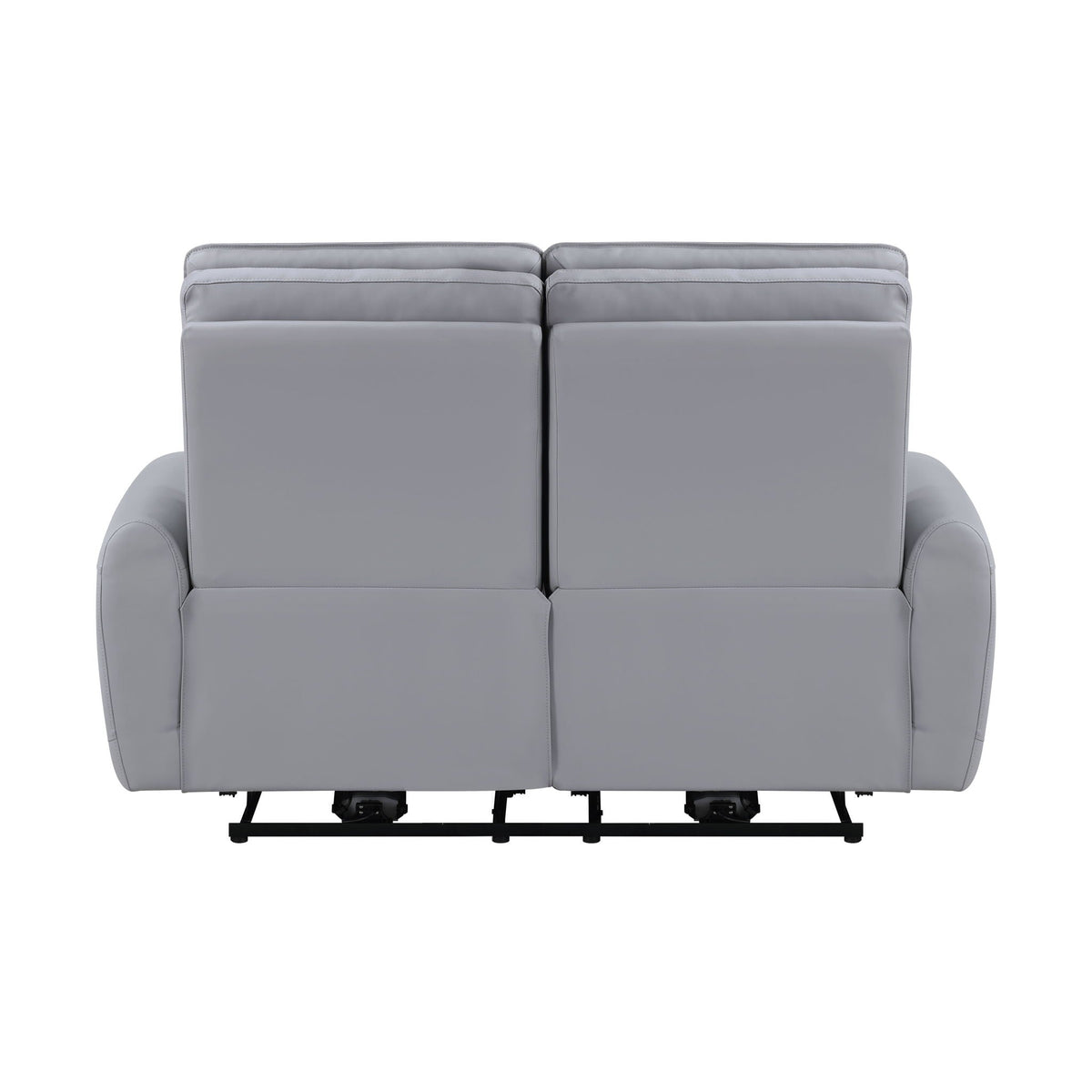 Jeromie - Power Motion Loveseat With USB Port - Gray