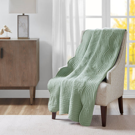 Oversized-Quilted-Throw-with-Scalloped-Edges-Seafoam-60x72'-Quilts-&-Comforters