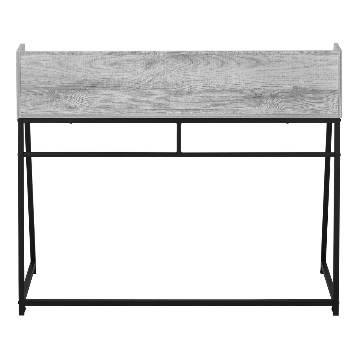 Computer Desk For Home Office, Laptop, Storage Shelves, Marble Look Contemporary & Modern