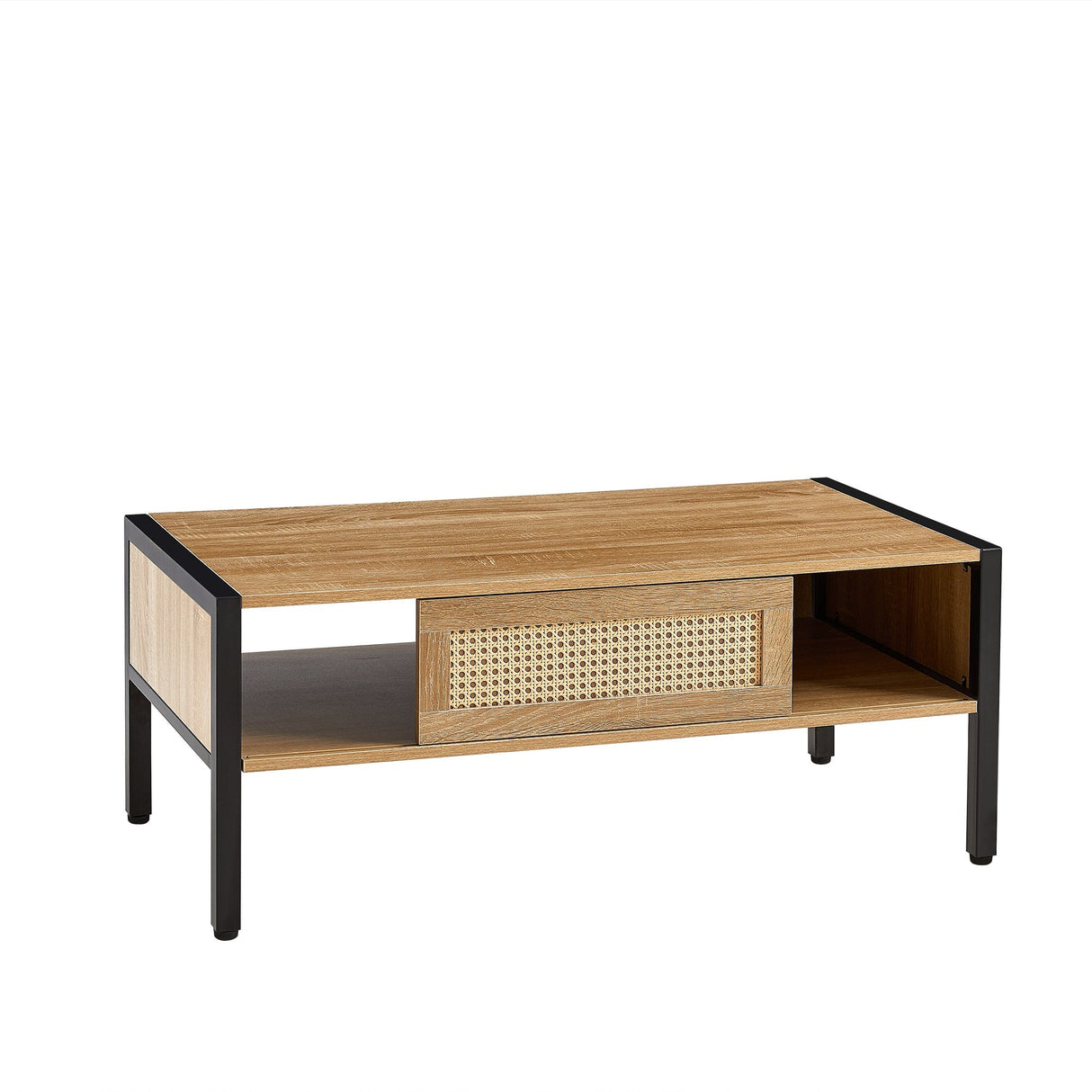 Modern Rattan Coffee Table 40.16 Inches